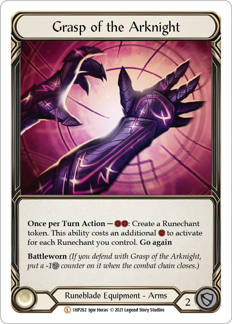 Grasp of the Arknight — History Pack Vol.1 card