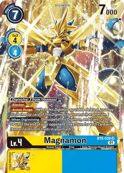 Magnamon (Alternate Art) — New Awakening card