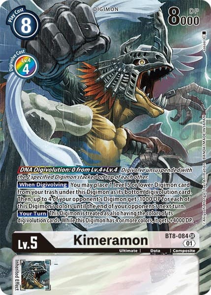 Kimeramon (Alternate Art) — New Awakening card