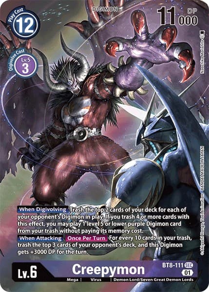 Creepymon (Alternate Art) — New Awakening card