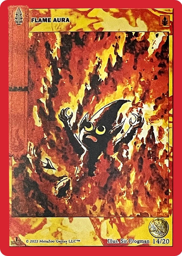 Flame Aura — Fan Art Contest 2021 card