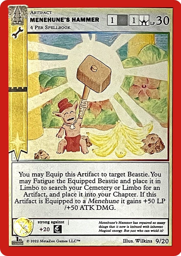 Menehune's Hammer — Fan Art Contest 2021 card