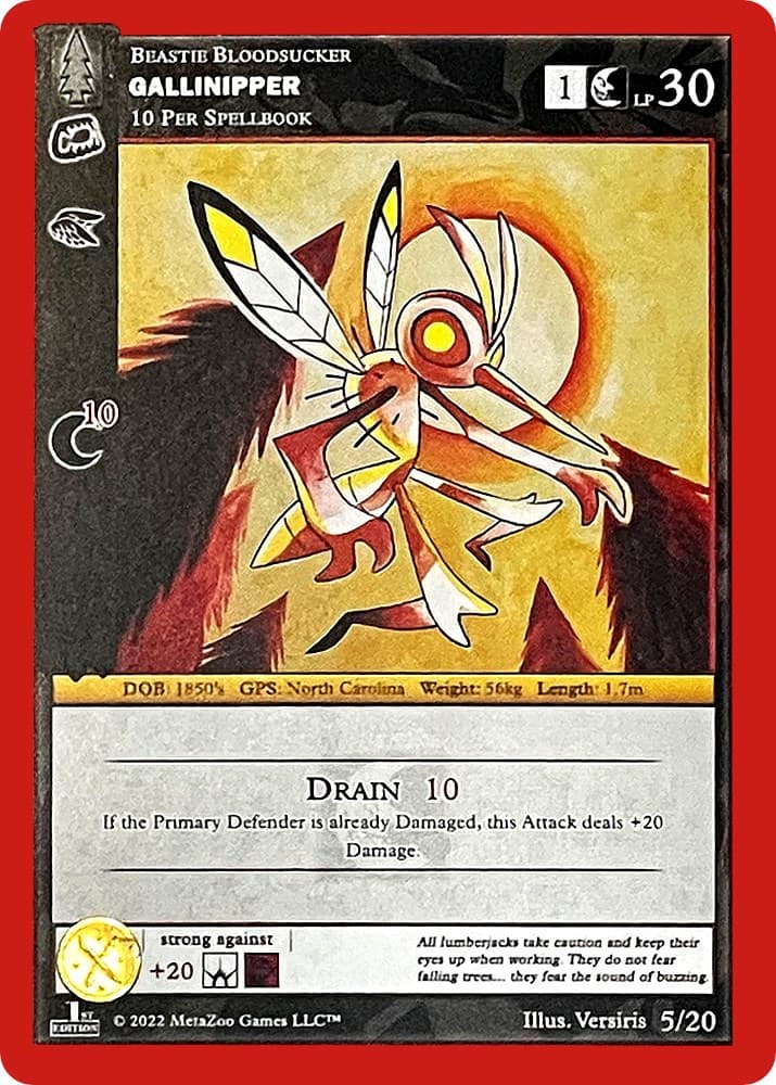 Gallinipper — Fan Art Contest 2021 card