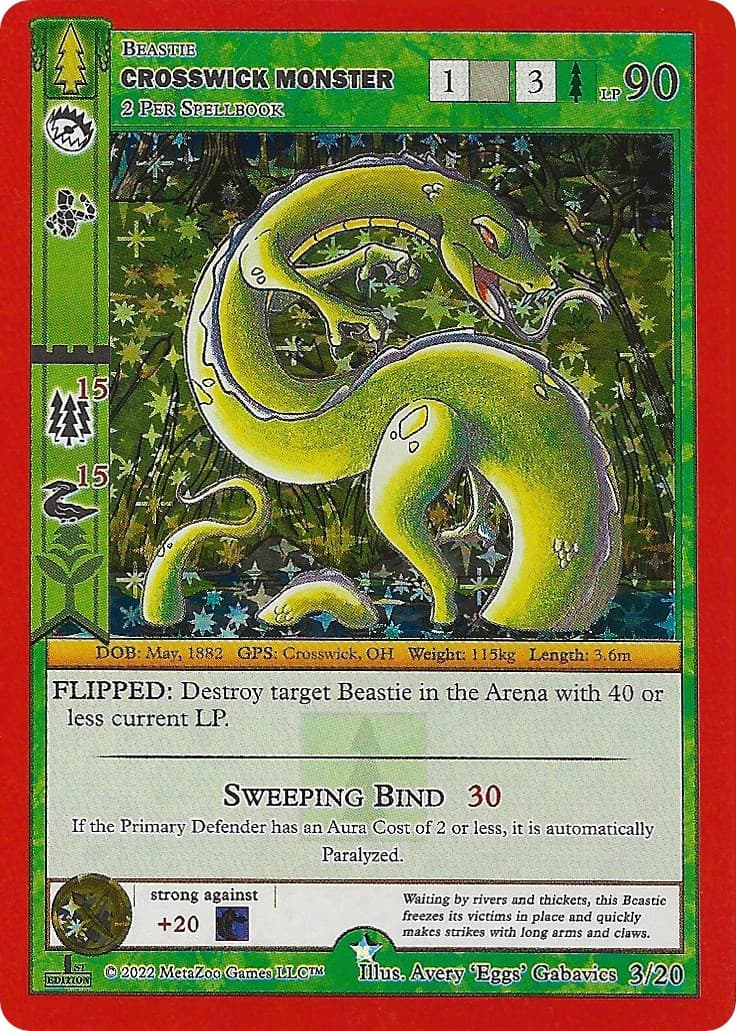 Crosswick Monster — Fan Art Contest 2021 card