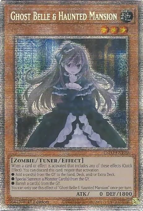 Ghost Belle & Haunted Mansion (Starlight Rare) — Dimension Force card