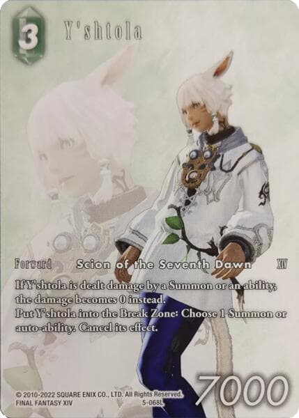 Y'shtola (Full Art) — Deck Exclusive Cards card
