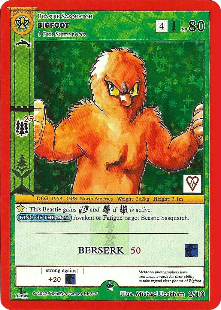 Bigfoot — ReVive Skateboards Promos card