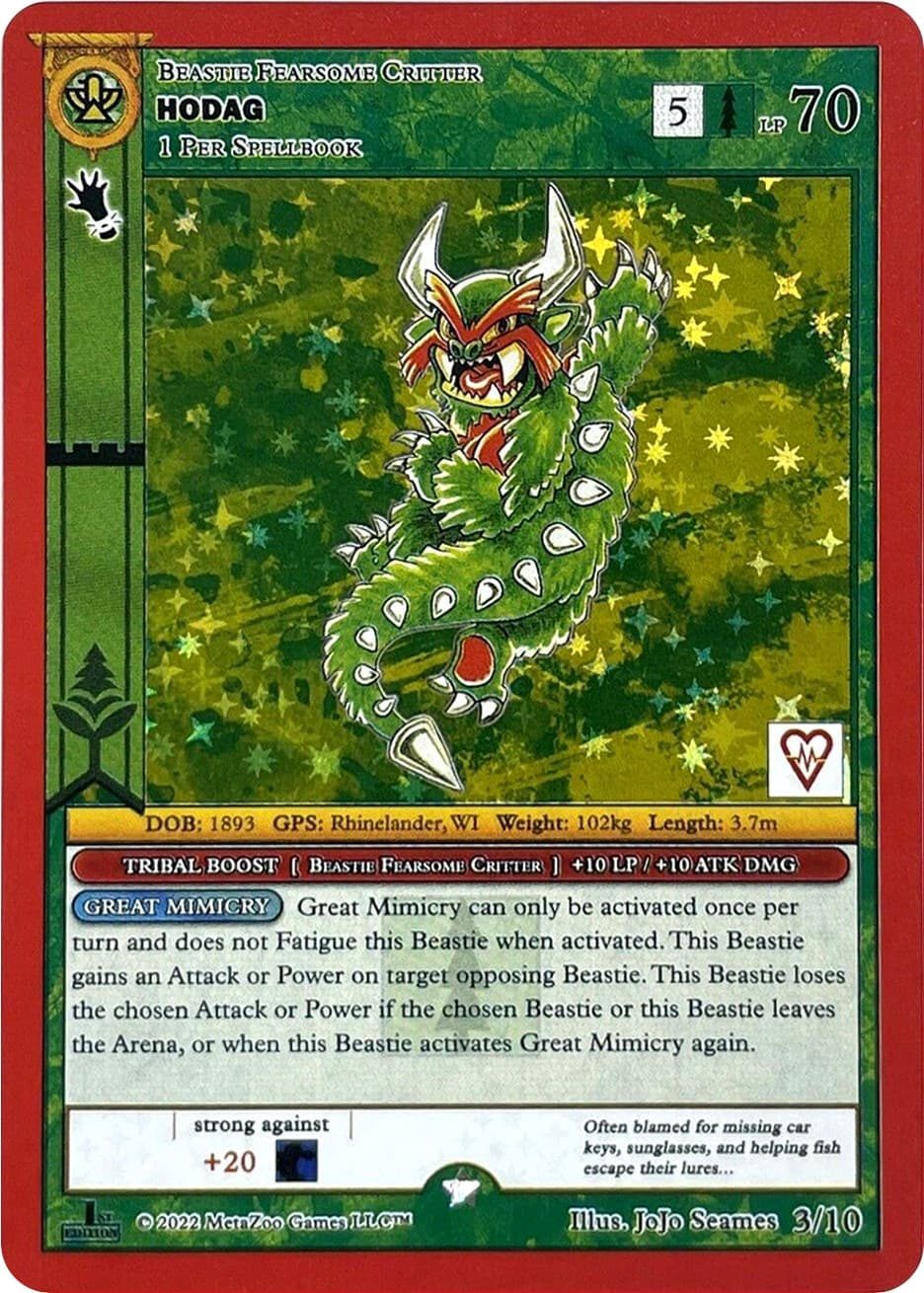 Hodag — ReVive Skateboards Promos card