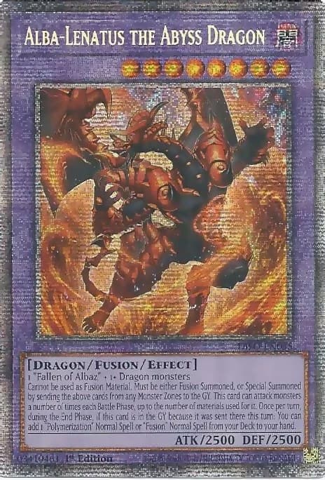 Alba-Lenatus the Abyss Dragon (Starlight Rare) — Dimension Force card