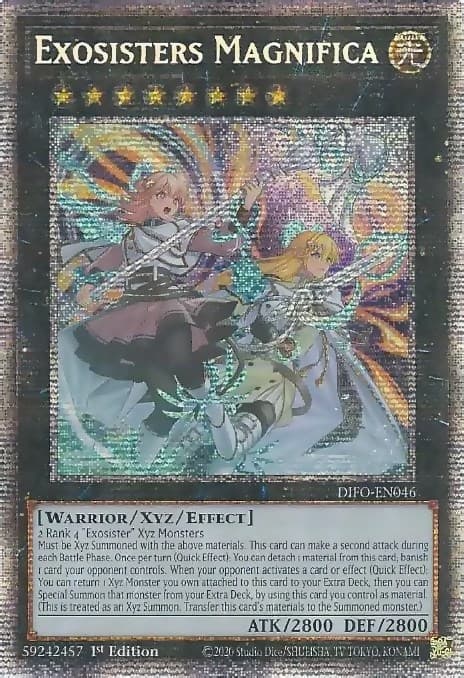 Exosisters Magnifica (Starlight Rare) — Dimension Force card