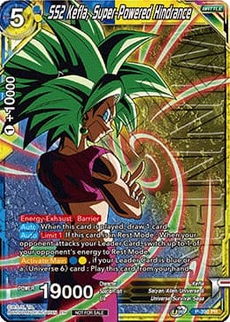 SS2 Kefla, Super-Powered Hindrance (Tournament Pack Vol. 8) (Winner) — Tournament Promotion Cards card