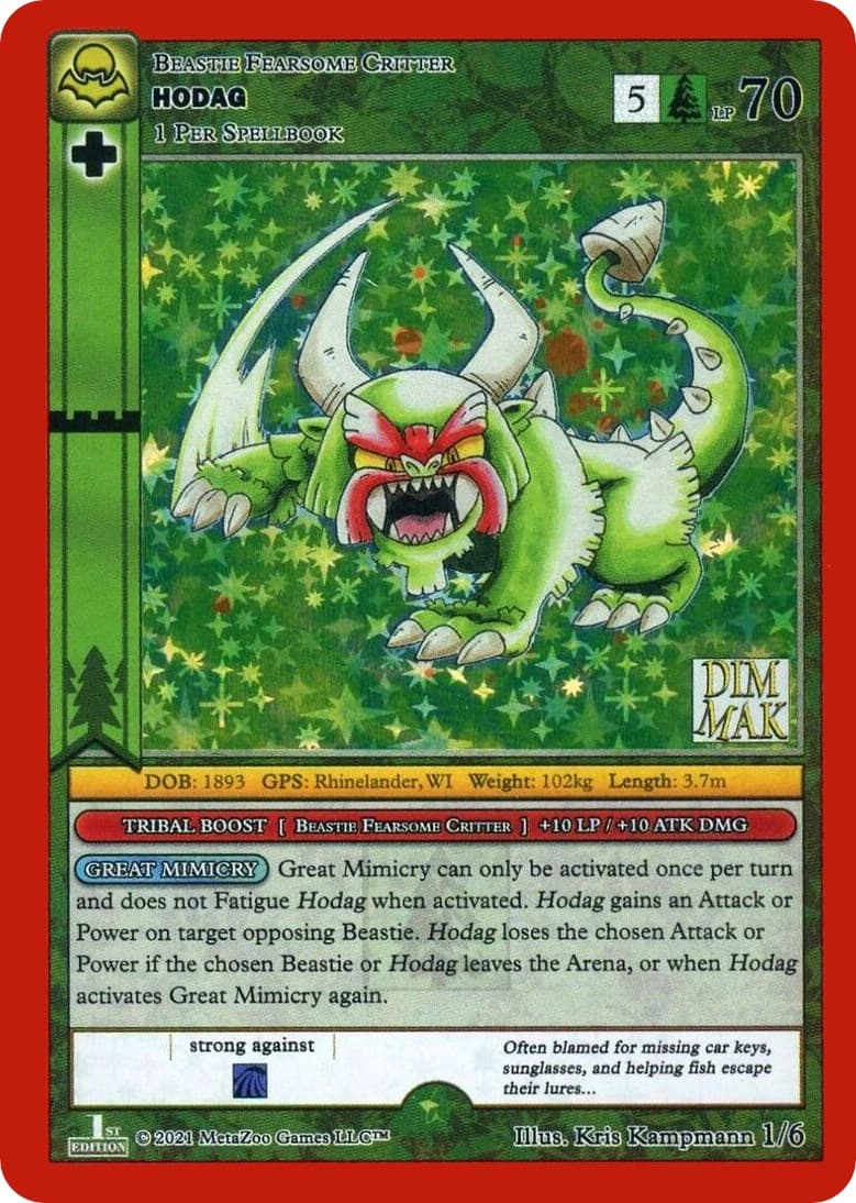Hodag — Dim Mak Promos card