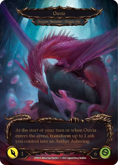 Invoke Ouvia // Ouvia (Marvel) — Uprising card