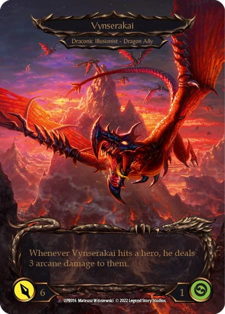 Invoke Vynserakai // Vynserakai (Marvel) — Uprising card