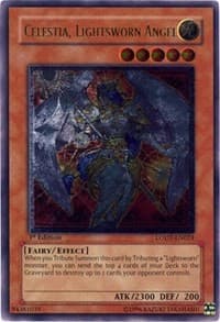 Celestia, Lightsworn Angel (UTR) — Light of Destruction card