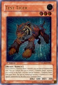 Test Tiger (UTR) — Gladiator's Assault card