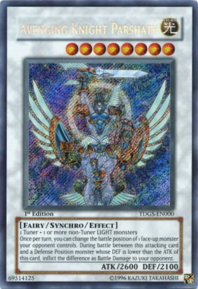 Avenging Knight Parshath — The Duelist Genesis card