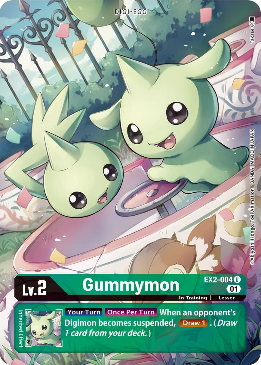 Gummymon (Alternate Art) — Digital Hazard card