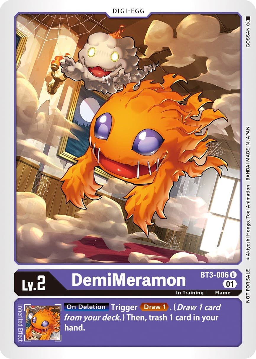 DemiMeramon - BT3-006 (Winner Pack New Awakening) — Release Special Booster 1.0 card