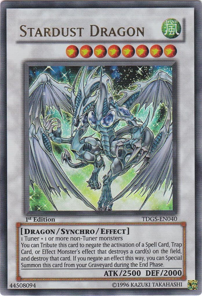 Stardust Dragon — The Duelist Genesis card
