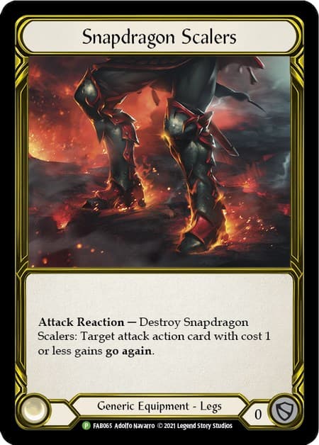 Snapdragon Scalers (Golden) - FAB065 — Flesh and Blood: Promo Cards card