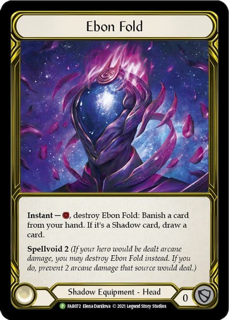 Ebon Fold (Golden) - FAB072 — Flesh and Blood: Promo Cards card
