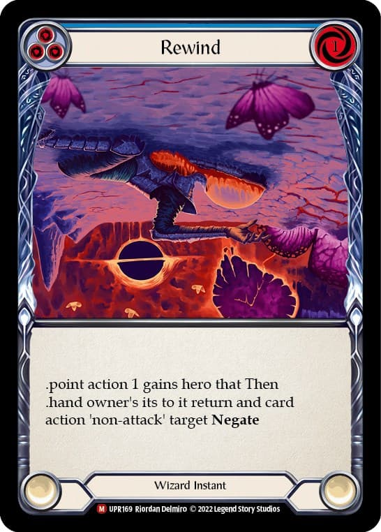 Rewind (Alternate Art) — Uprising card