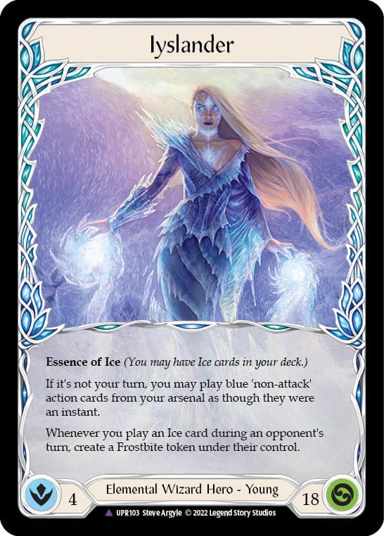 Iyslander (Marvel) — Uprising card