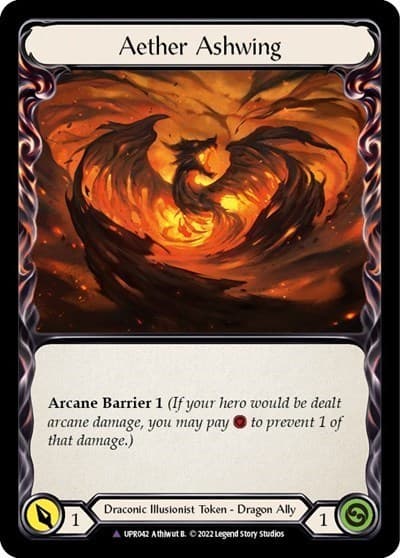 Ash (Marvel) // Aether Ashwing (Marvel) — Uprising card