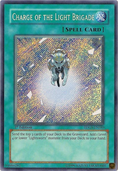 Charge of the Light Brigade — The Duelist Genesis card