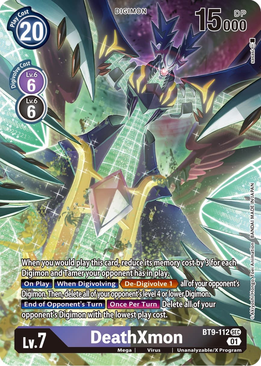 DeathXmon (Alternate Art) — X Record card