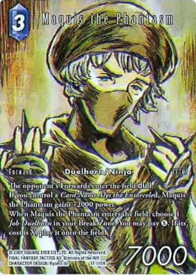 Maquis the Phantasm (Full Art) — Rebellion's Call card
