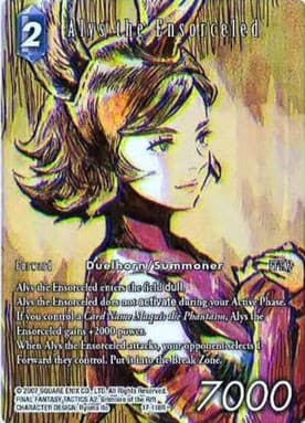 Alys the Ensorceled (Full Art) — Rebellion's Call card