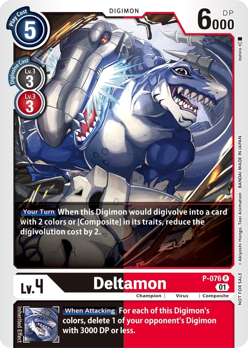 Deltamon — Digimon Promotion Cards card