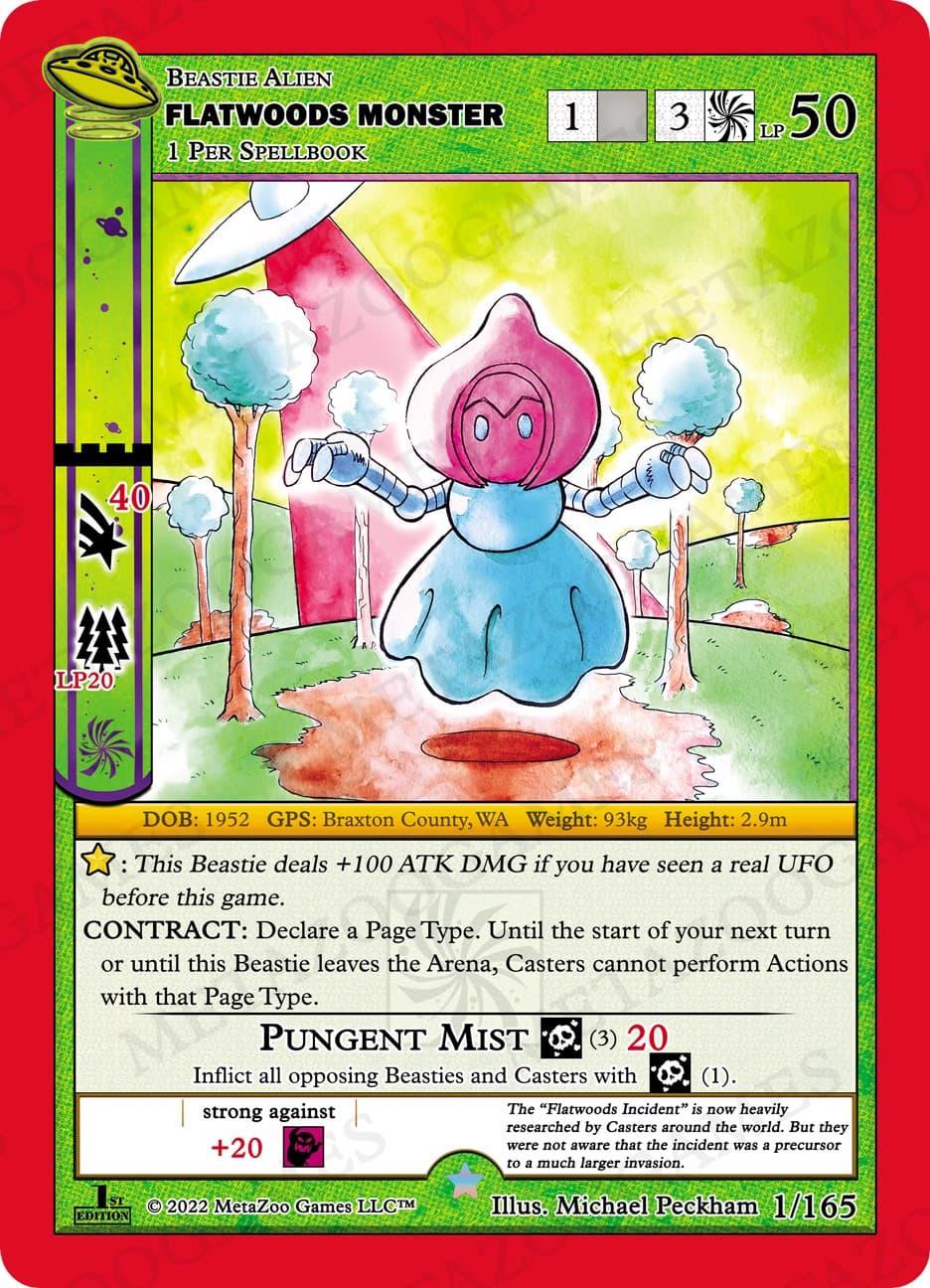 Flatwoods Monster — UFO: First Edition card