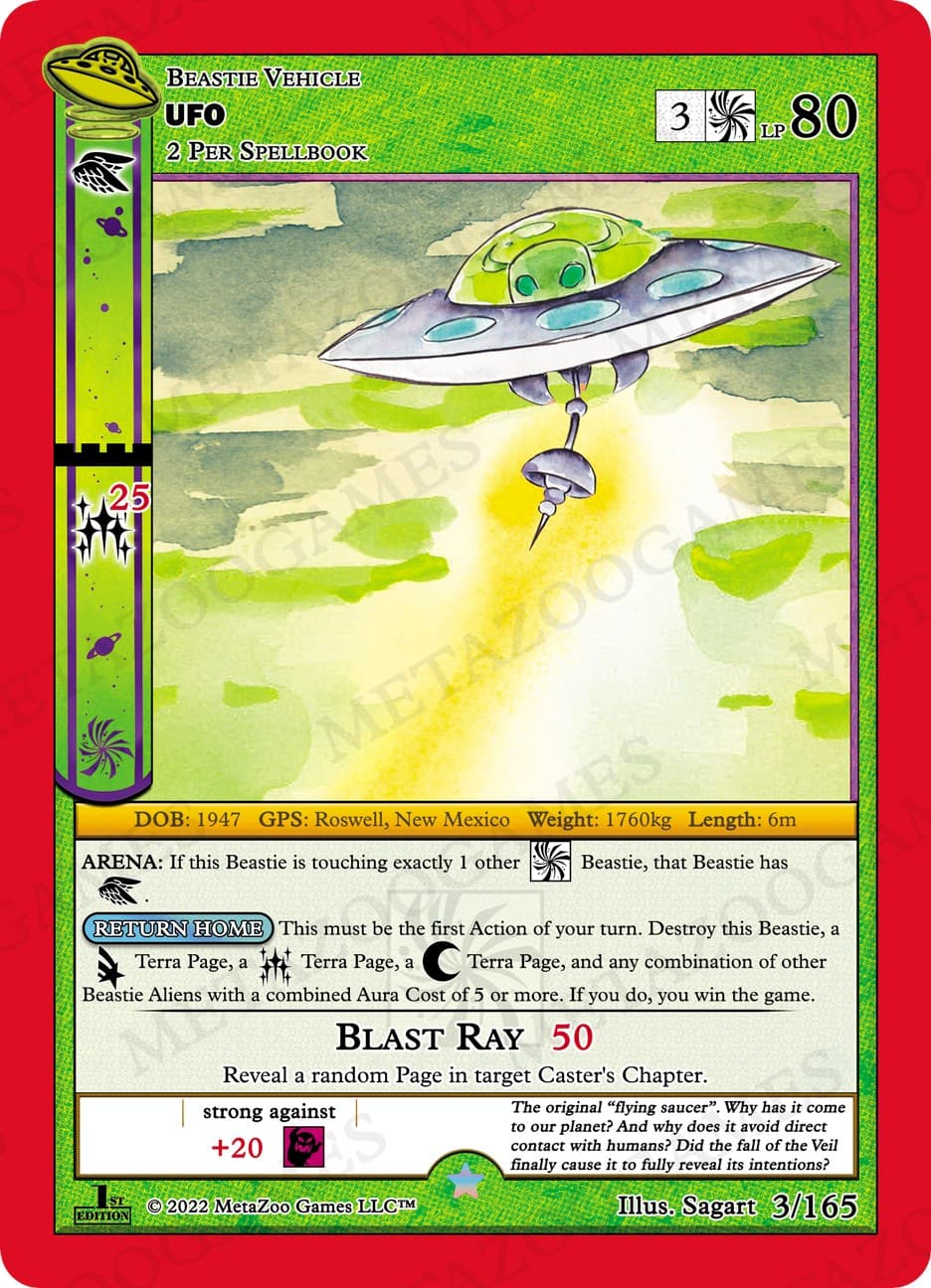 UFO — UFO: First Edition card