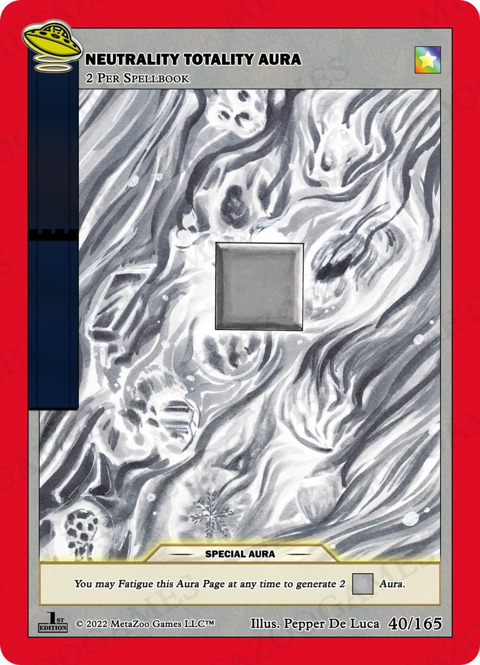 Neutrality Totality Aura — UFO: First Edition card