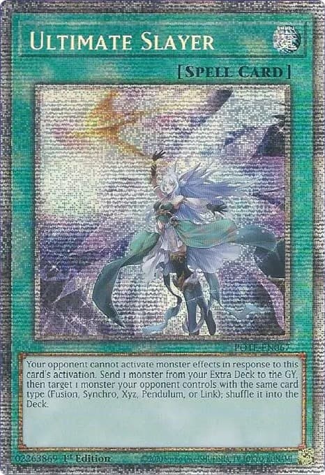 Ultimate Slayer (Starlight Rare) — Power of the Elements card
