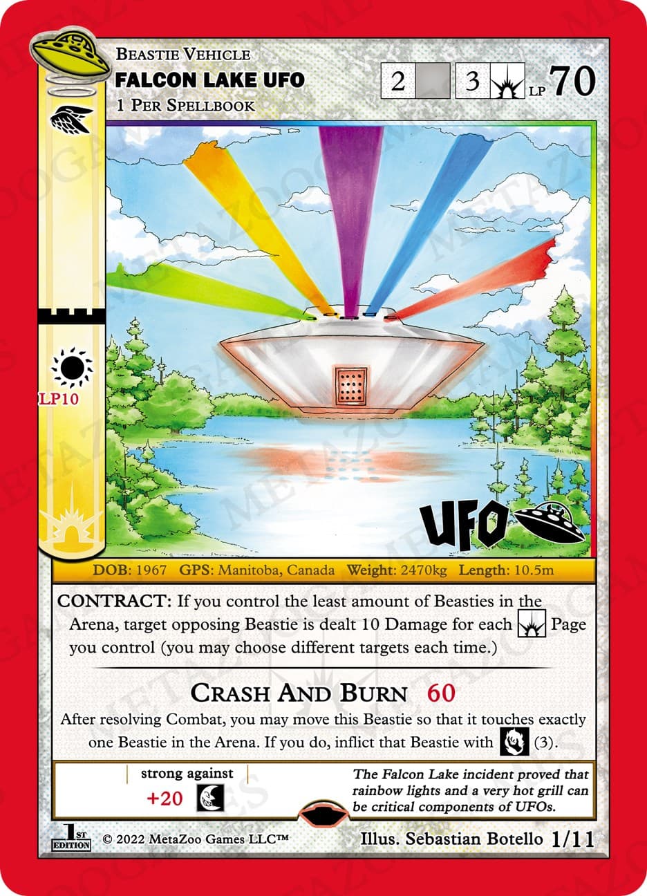 Falcon Lake UFO — UFO: First Edition Release Event Deck card