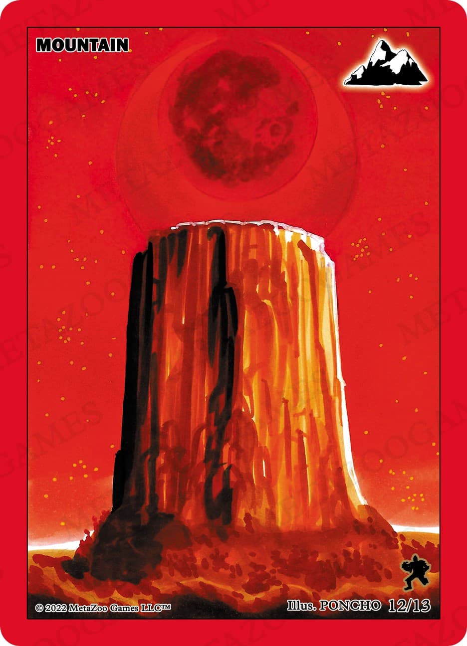 Mountain — UFO: First Edition Tribal Theme Decks card