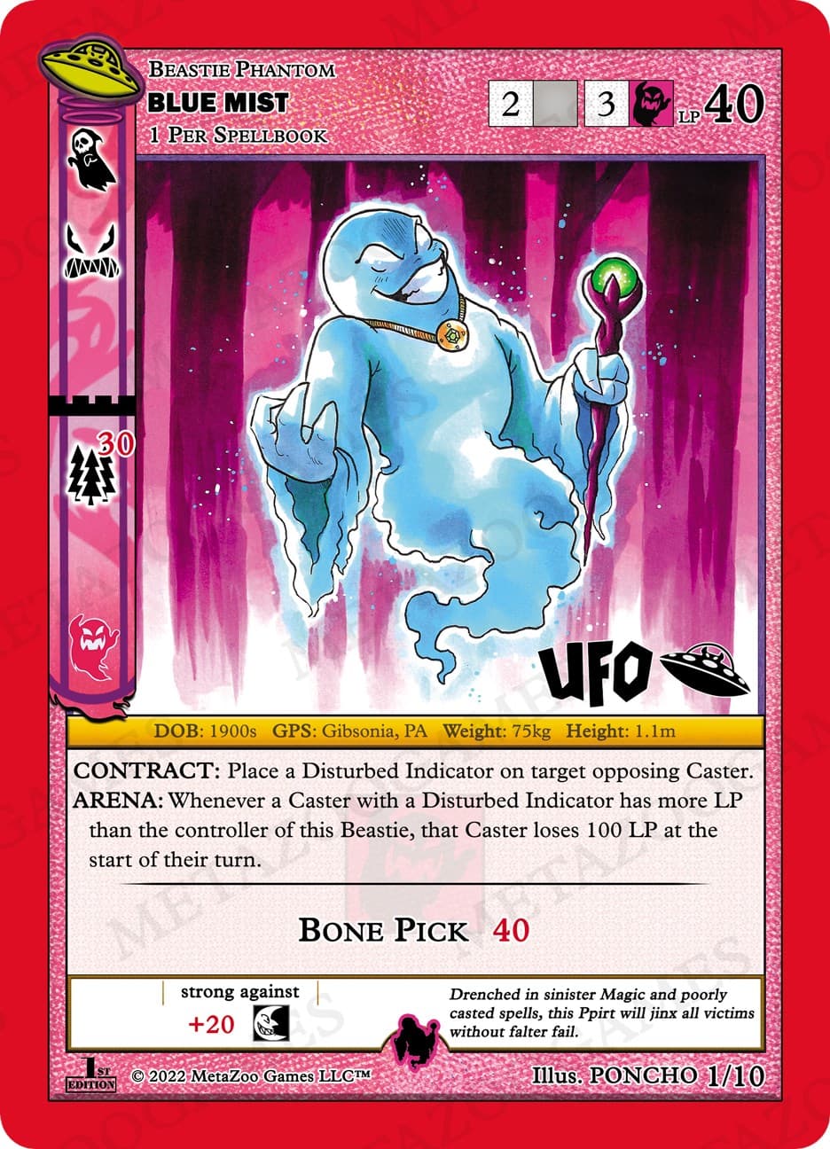 Blue Mist — UFO: First Edition Release Event Deck card
