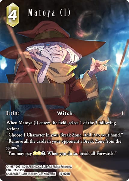 Matoya (I) (Full Art) — Rebellion's Call card
