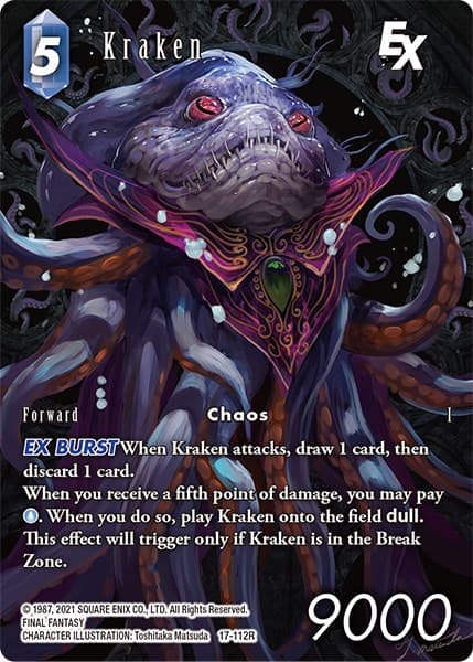 Kraken EX (Full Art) — Rebellion's Call card