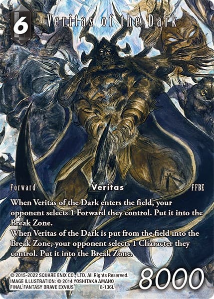 Veritas of the Dark (Full Art Reprint) — Rebellion's Call card
