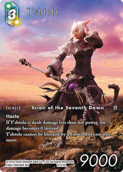 Y'shtola (Full Art Reprint) — Rebellion's Call card