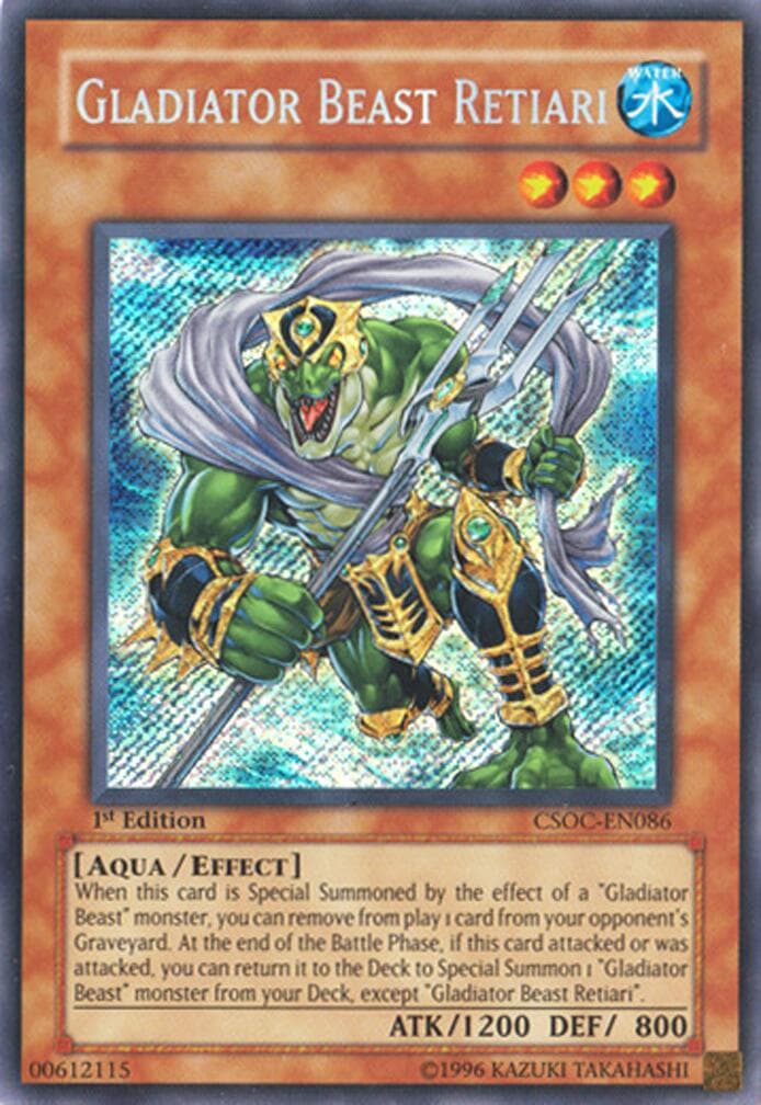 Gladiator Beast Retiari — Crossroads of Chaos card