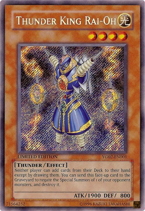 Thunder King Rai-Oh — Yu-Gi-Oh! GX Manga Promotional Cards card