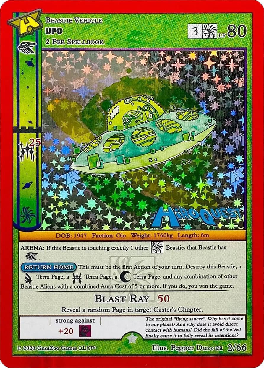 UFO — Hiroquest Promos card