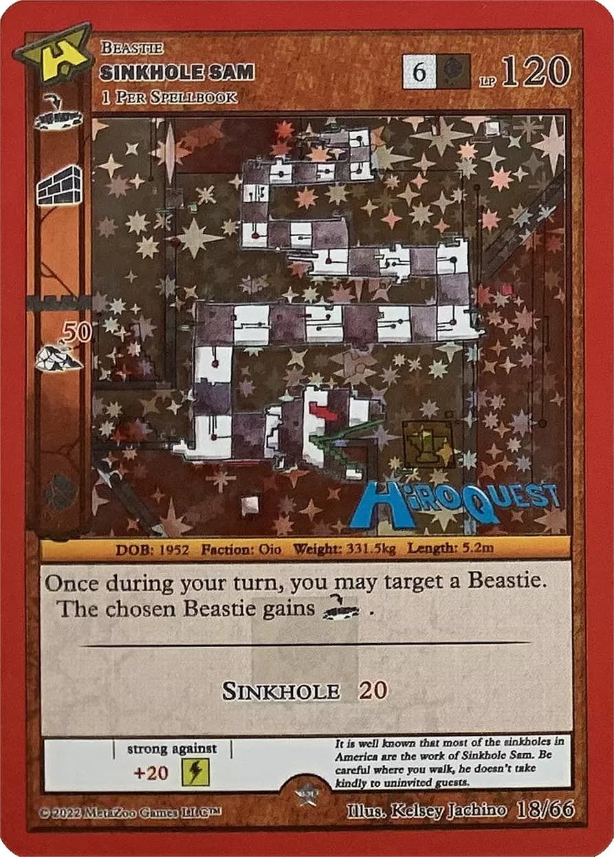 Sinkhole Sam — Hiroquest Promos card