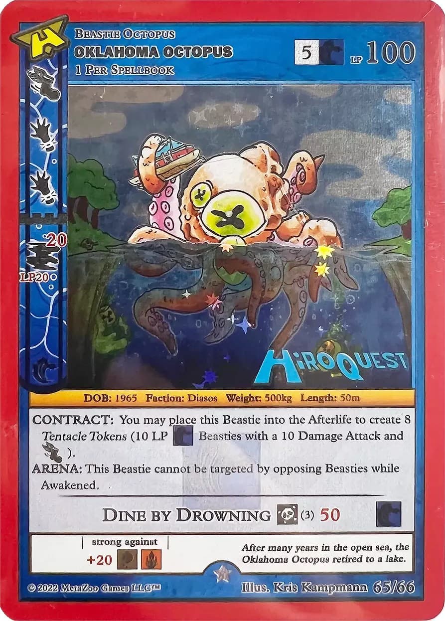 Oklahoma Octopus — Hiroquest Promos card